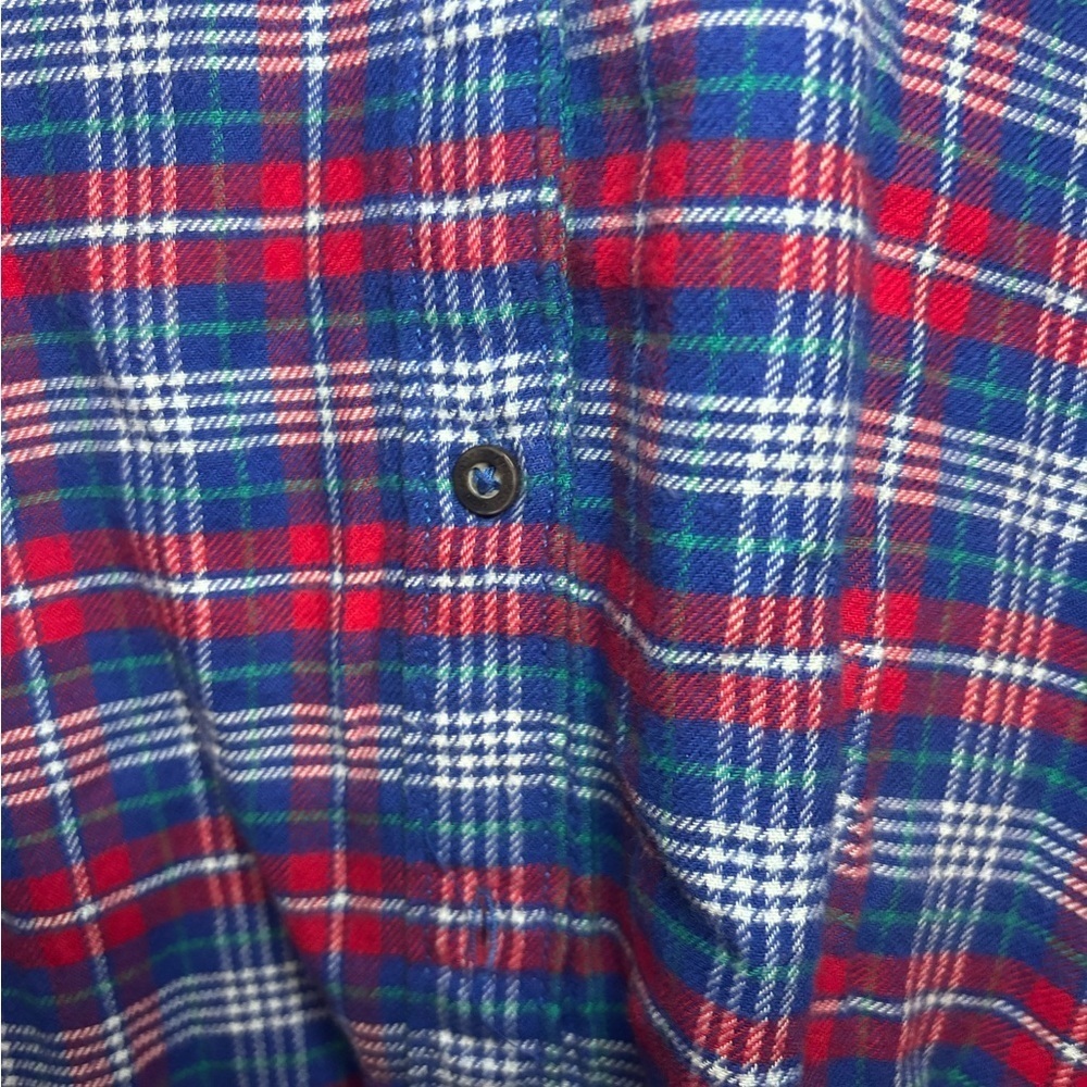 Stunning Women’s Tommy Jeans blue Red Plaid Shirt - Picture 4 of 6